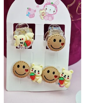 Spineczki dziecięce z misiami- komplecik