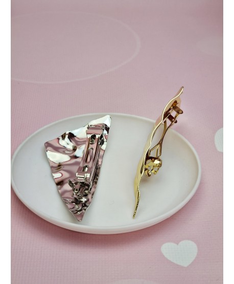 Spinka automatyczna srebrna lub złota