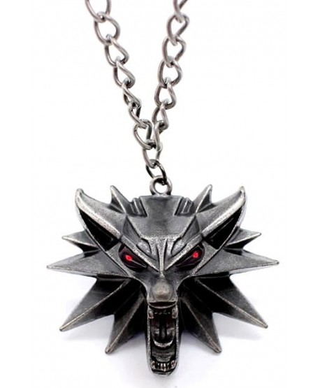 Wisiorek grafitowy Witcher unisex