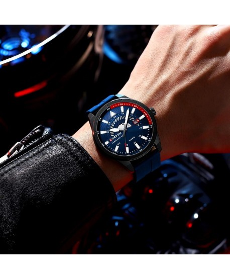 Zegarek Curren sportowy z datownikiem WR30