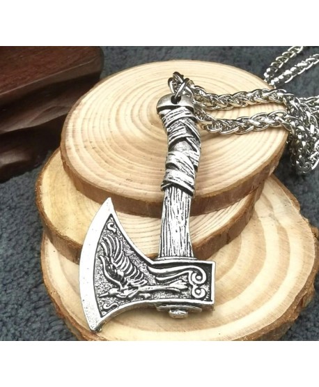 Naszyjnik męski siekierka topór wikinga