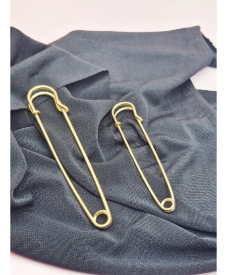 Broszka klasyczna agrafka złota