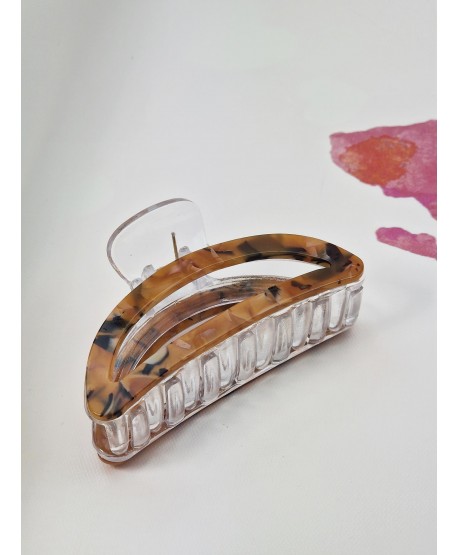 Spinka klamra szczęka z delikatnym wzorem