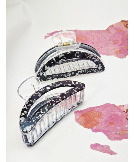 Spinka klamra szczęka z delikatnym wzorem