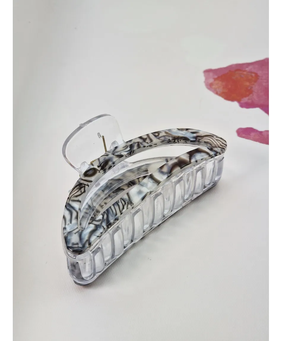 Spinka klamra szczęka z delikatnym wzorem