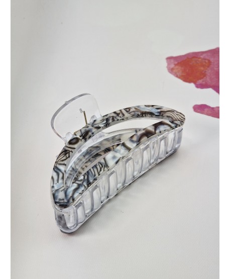 Spinka klamra szczęka z delikatnym wzorem