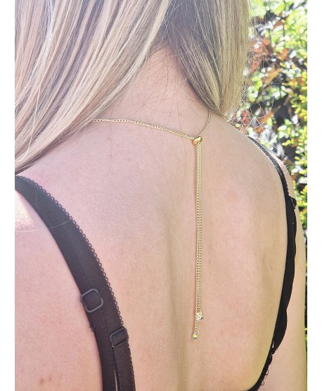 Naszyjnik stal choker z kryształkami- kolory