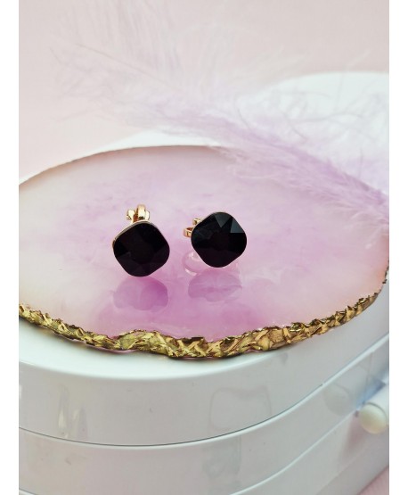 Klipsy z klasyczną cyrkonią- kolory