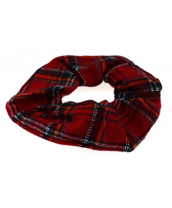 Gumka do włosów , scrunchie ,w kratkę