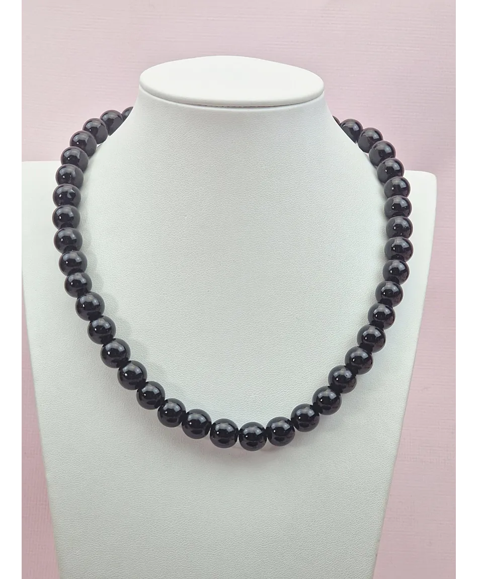 Naszyjnik z perełkami- 1 cm -  kolory