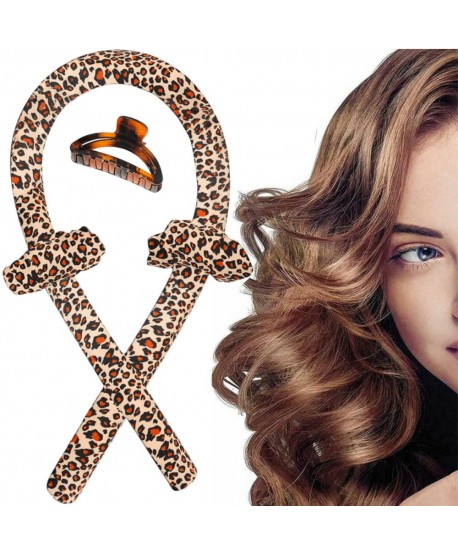 Wałek do kręcenia loków zestaw spinka gumki panterka