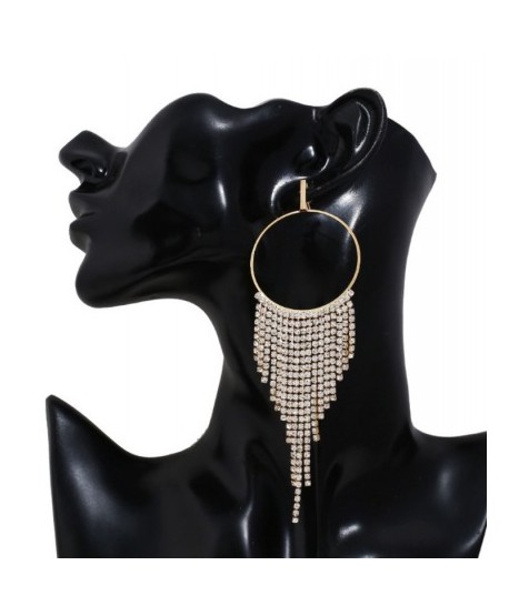 Kolczyki złote dżetowe stopniowane na kole