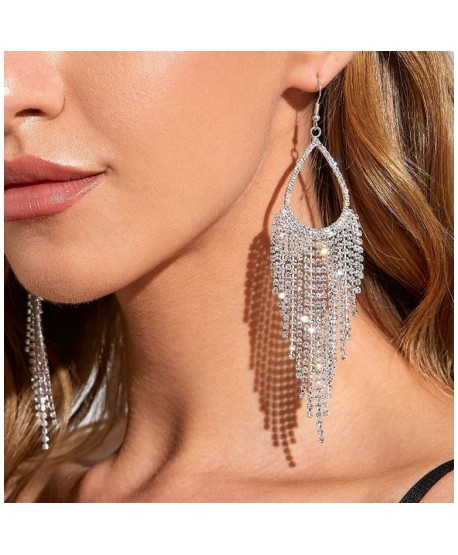 Kolczyki srebrne dżetowe stopniowane na łezce