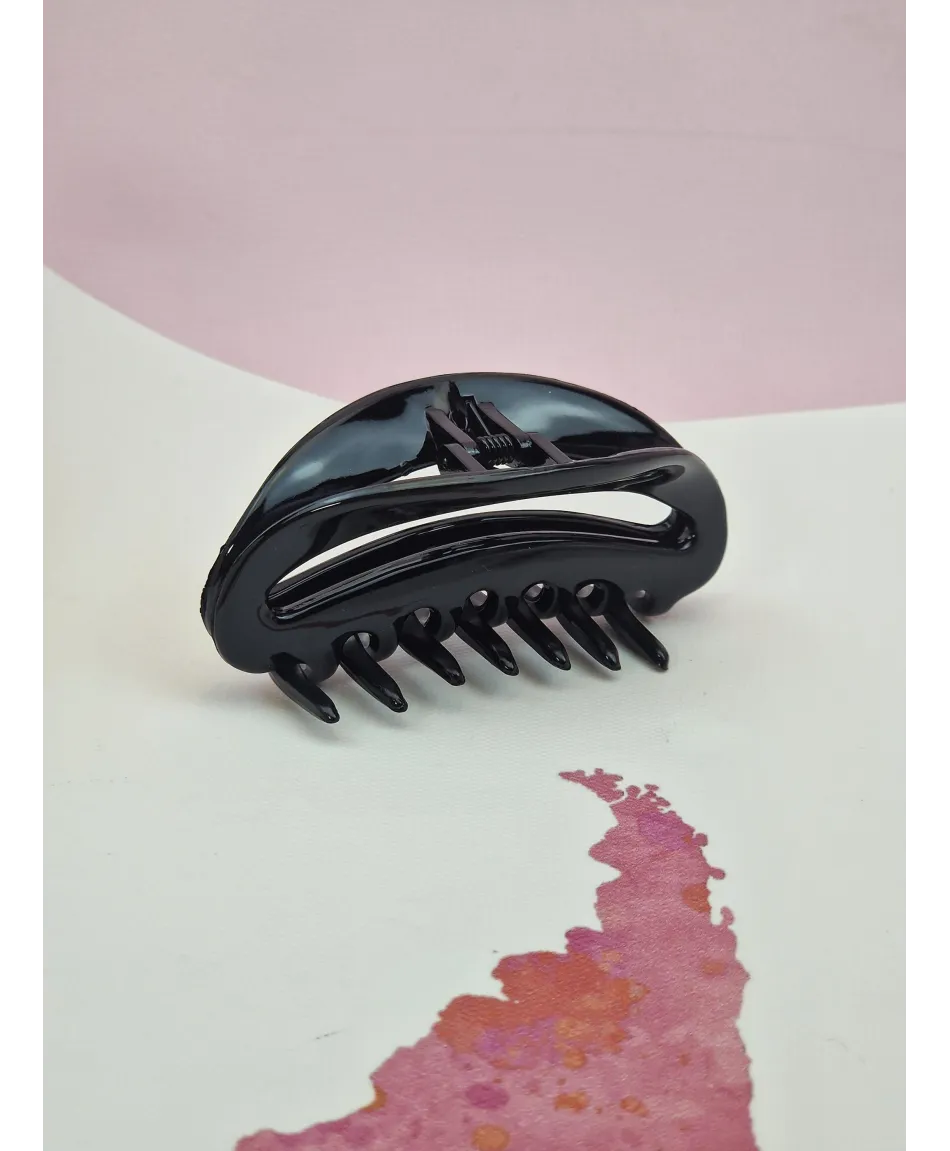 Spinka szczęka klamra francuska błyszcząca