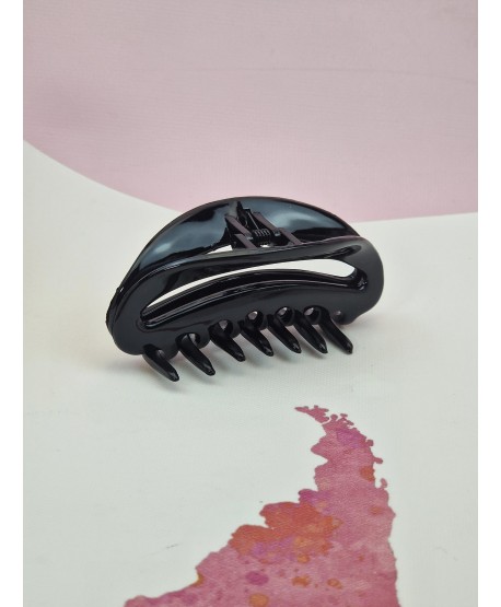 Spinka szczęka klamra francuska błyszcząca