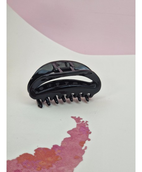 Spinka szczęka klamra francuska błyszcząca mała