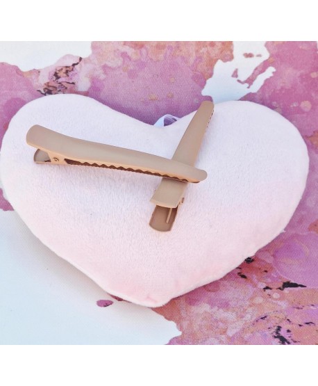 Spinki klipsy tukany naturalne kolory