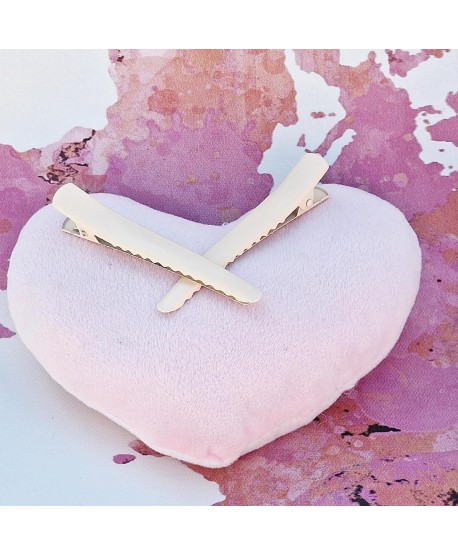 Spinki klipsy tukany naturalne kolory