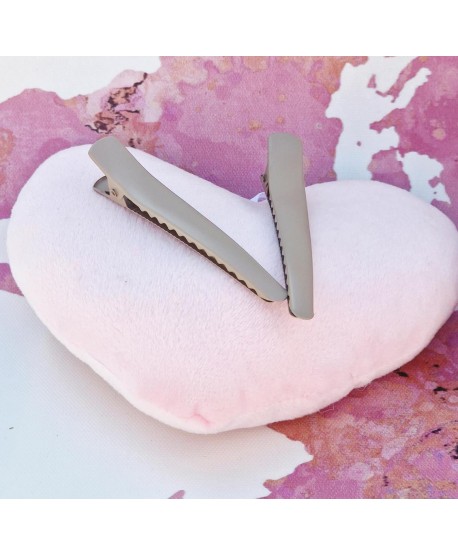 Spinki klipsy tukany naturalne kolory