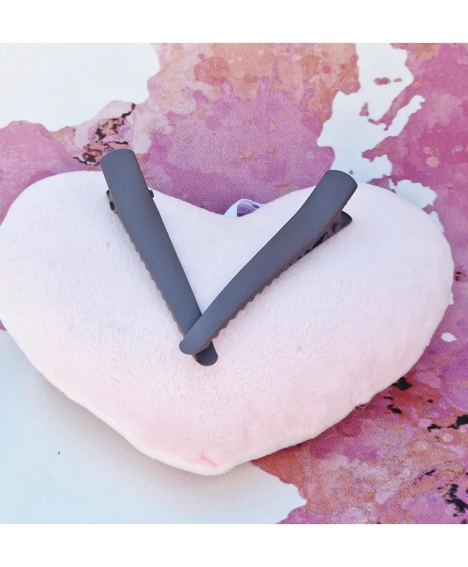 Spinki klipsy tukany naturalne kolory