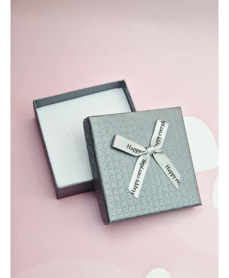 Opakowanie prezentowe kwadratowe z kokardką- kolory