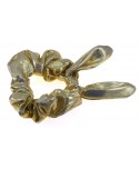 Gumka scrunchie błyszcząca z uszkami Gumka scrunchie błyszcząca z uszkami