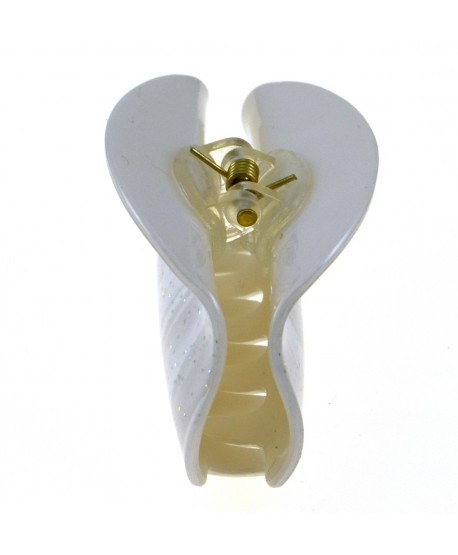 Spinka do włosów szczęka brokat