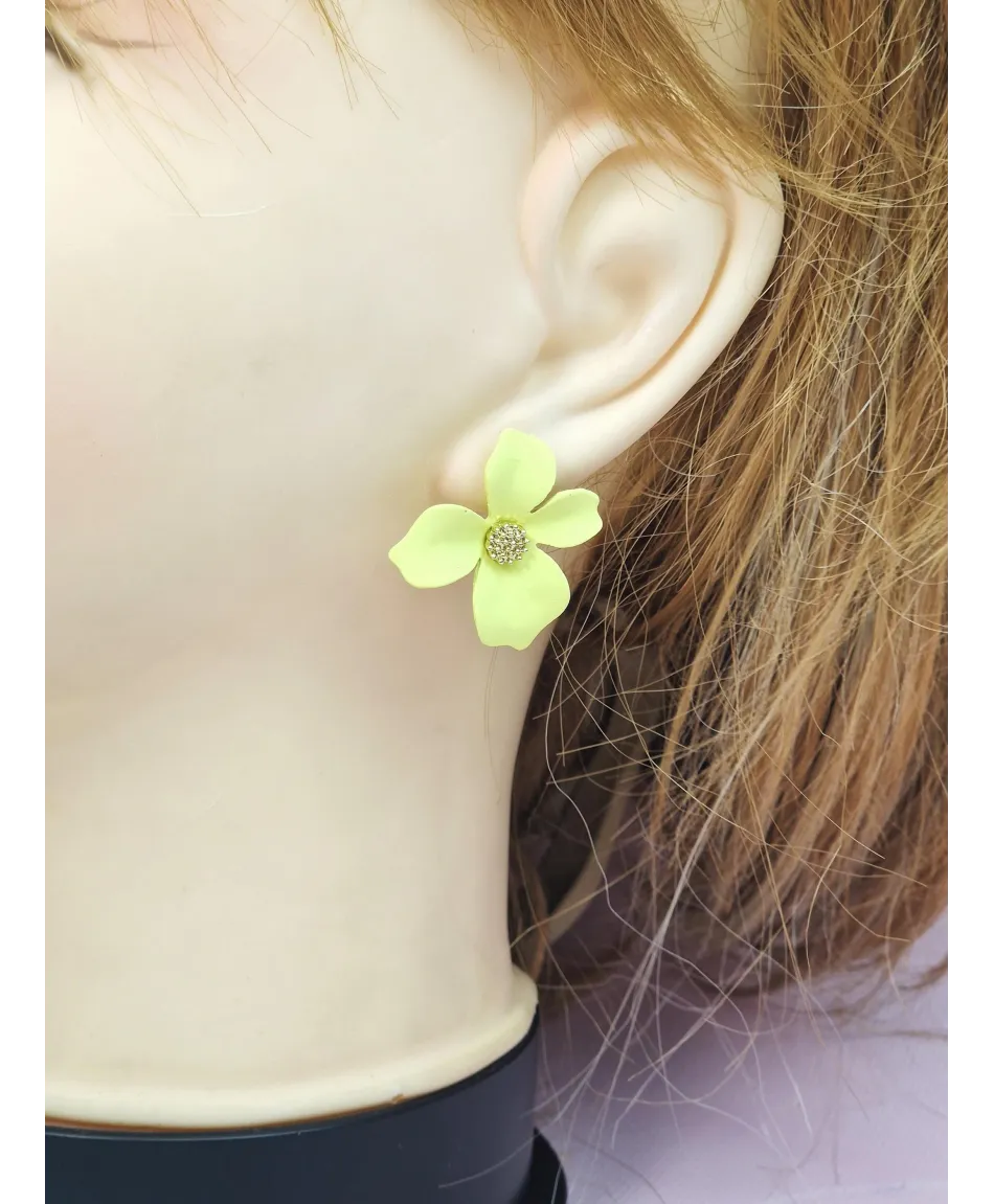 Kolczyki kwiatuszki- kolory