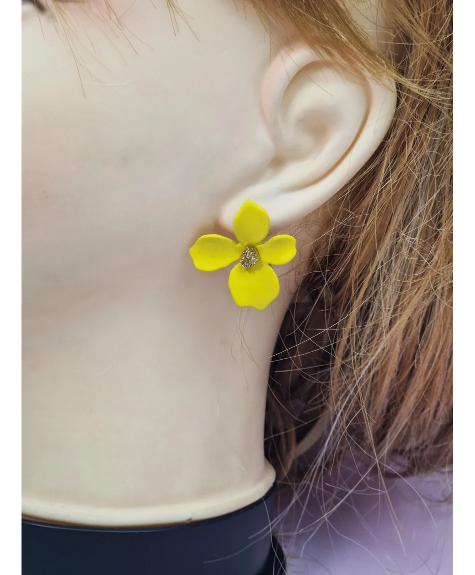 Kolczyki kwiatuszki- kolory