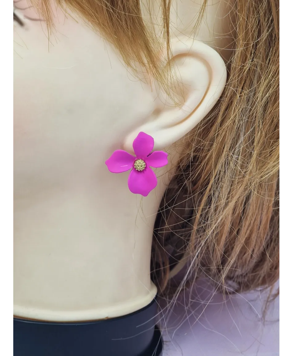 Kolczyki kwiatuszki- kolory