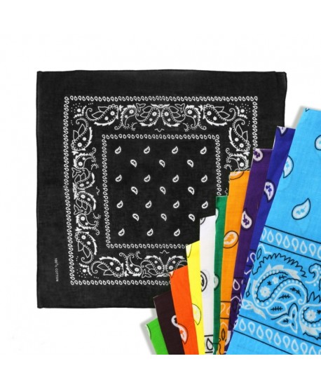 Chustka bandamka- różne kolory