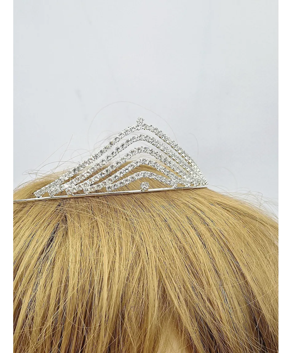 Korona diadem  srebrna lub złota