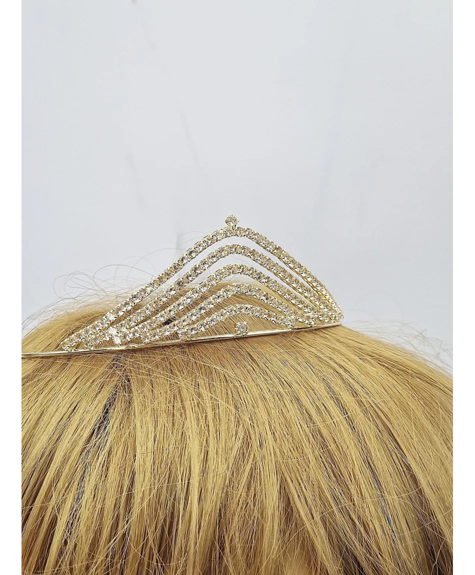 Korona diadem  srebrna lub złota