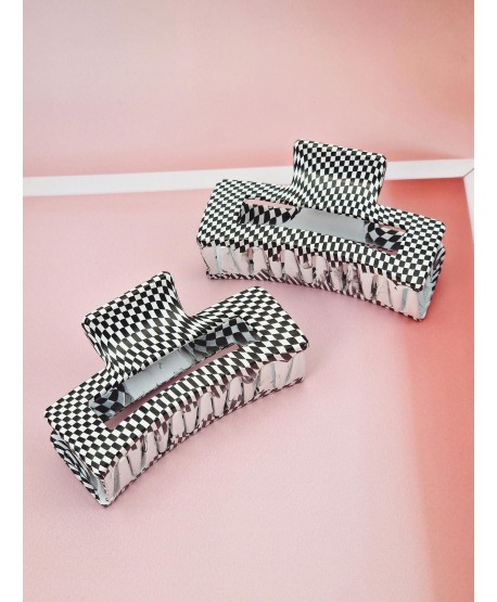 Spinka klamra szczęka w szachownicę