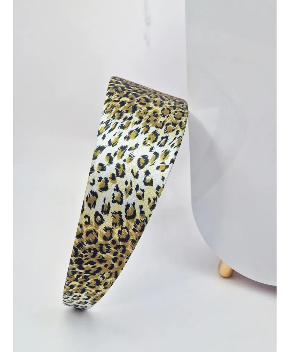 Opaska szeroka w panterkę- kolory