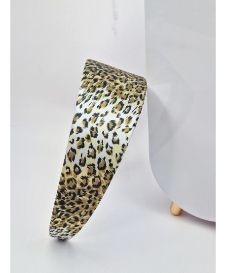 Opaska szeroka w panterkę- kolory