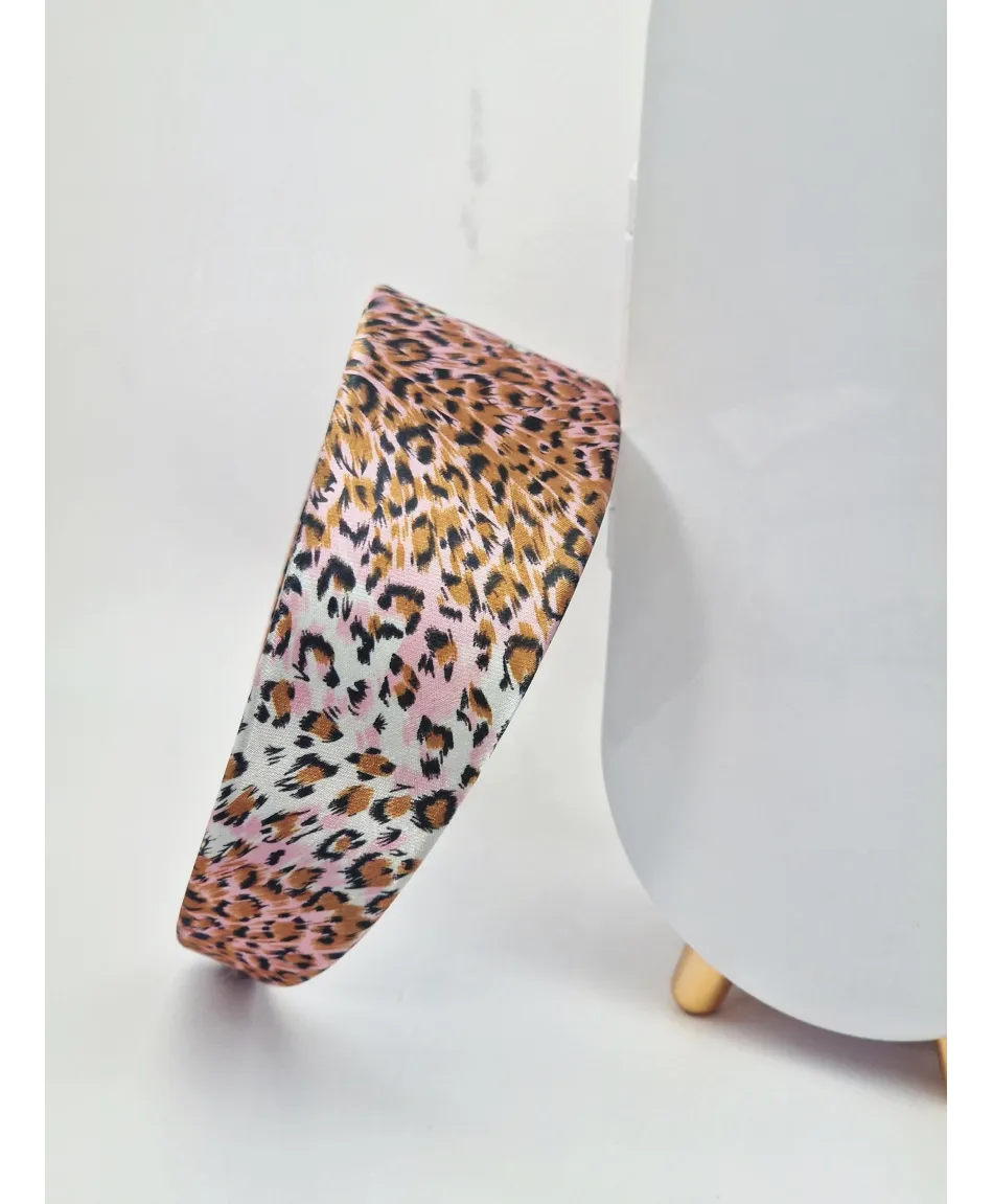 Opaska szeroka w panterkę- kolory