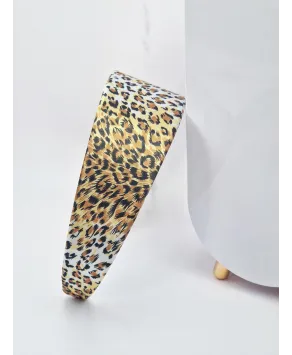 Opaska szeroka w panterkę- kolory