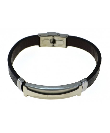 Bransoletka męska czarna