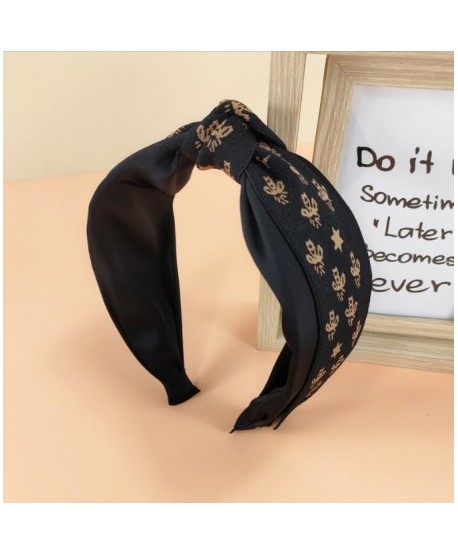 Opaski z węzłem w pszczoły-czarna i beżowa