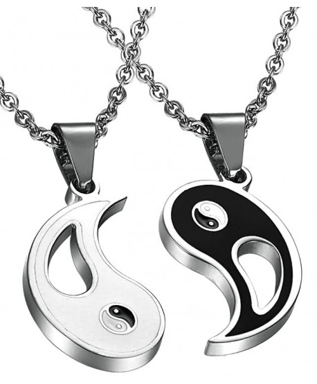Naszyjniki przyjaźni Yin i Yang best friends