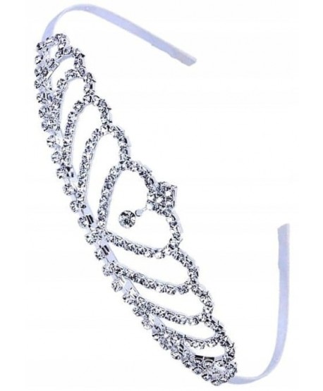 Korona diadem srebrna delikatna