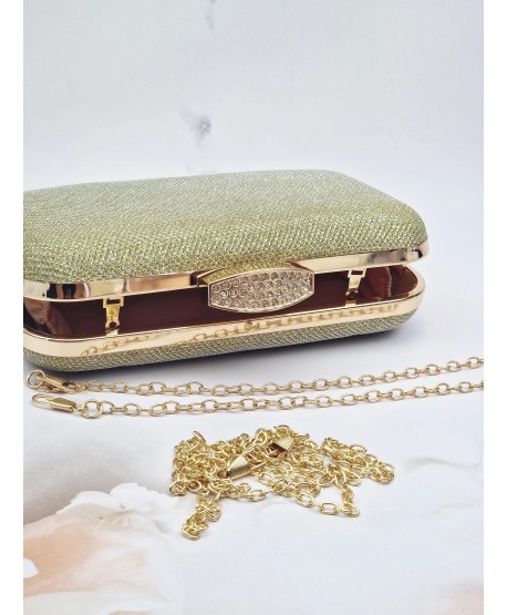 Torebki puzderka brokatowe złote i szampańskie