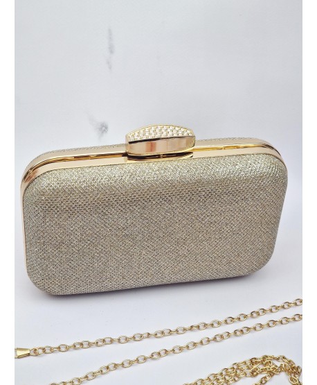 Torebki puzderka brokatowe złote i szampańskie
