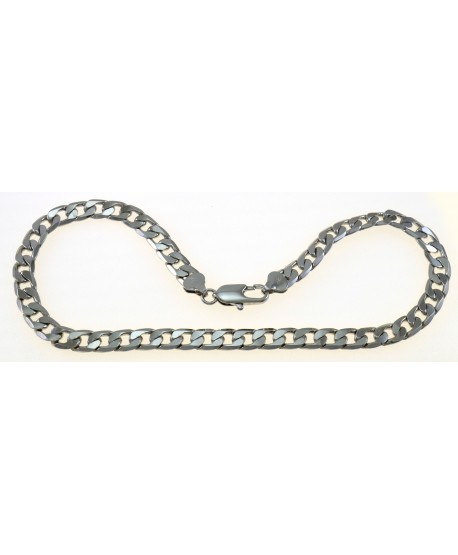 łańcuszek ze stali chirurgicznej, srebrny