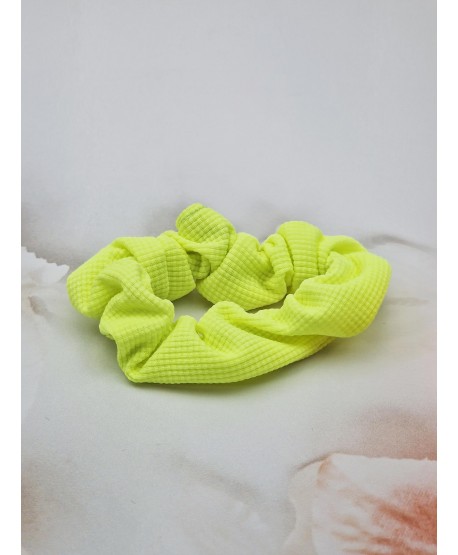Gumki scrunchie jaskrawe kolory