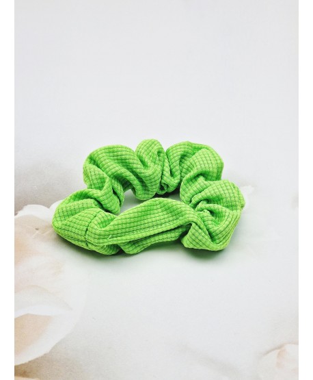 Gumki scrunchie jaskrawe kolory