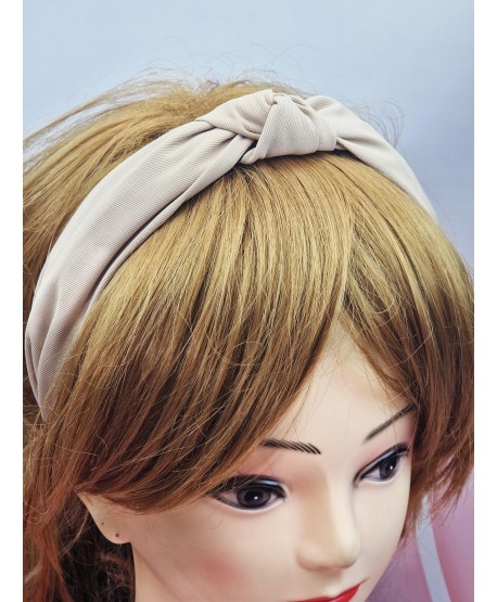 Opaski z węzełkiem w naturalnych odcieniach