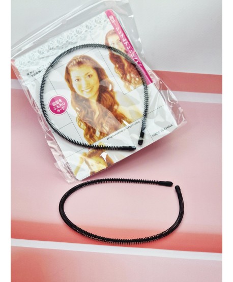 Opaski czarne mini sprężynki