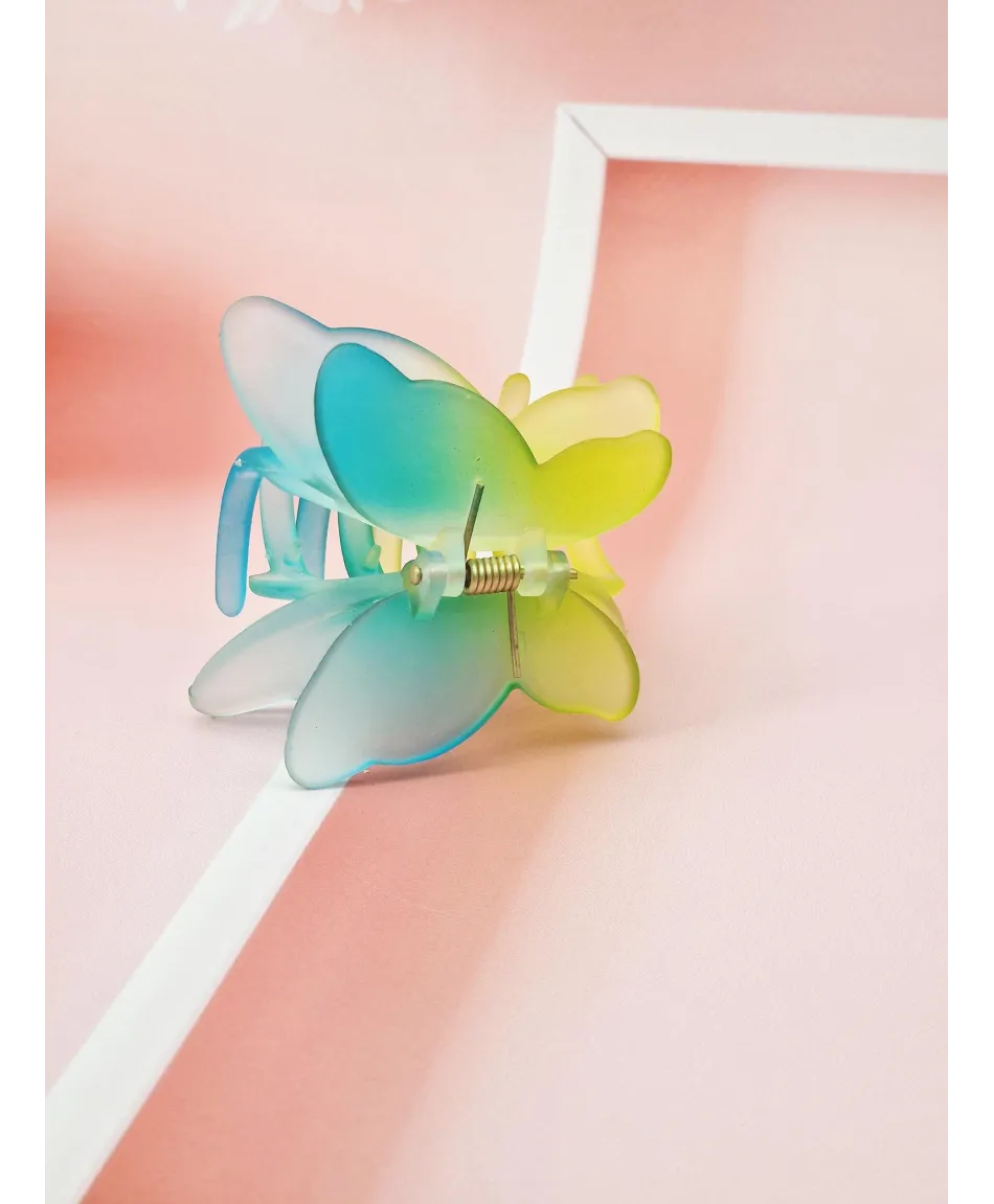 Klamerki do włosów ombre motylki